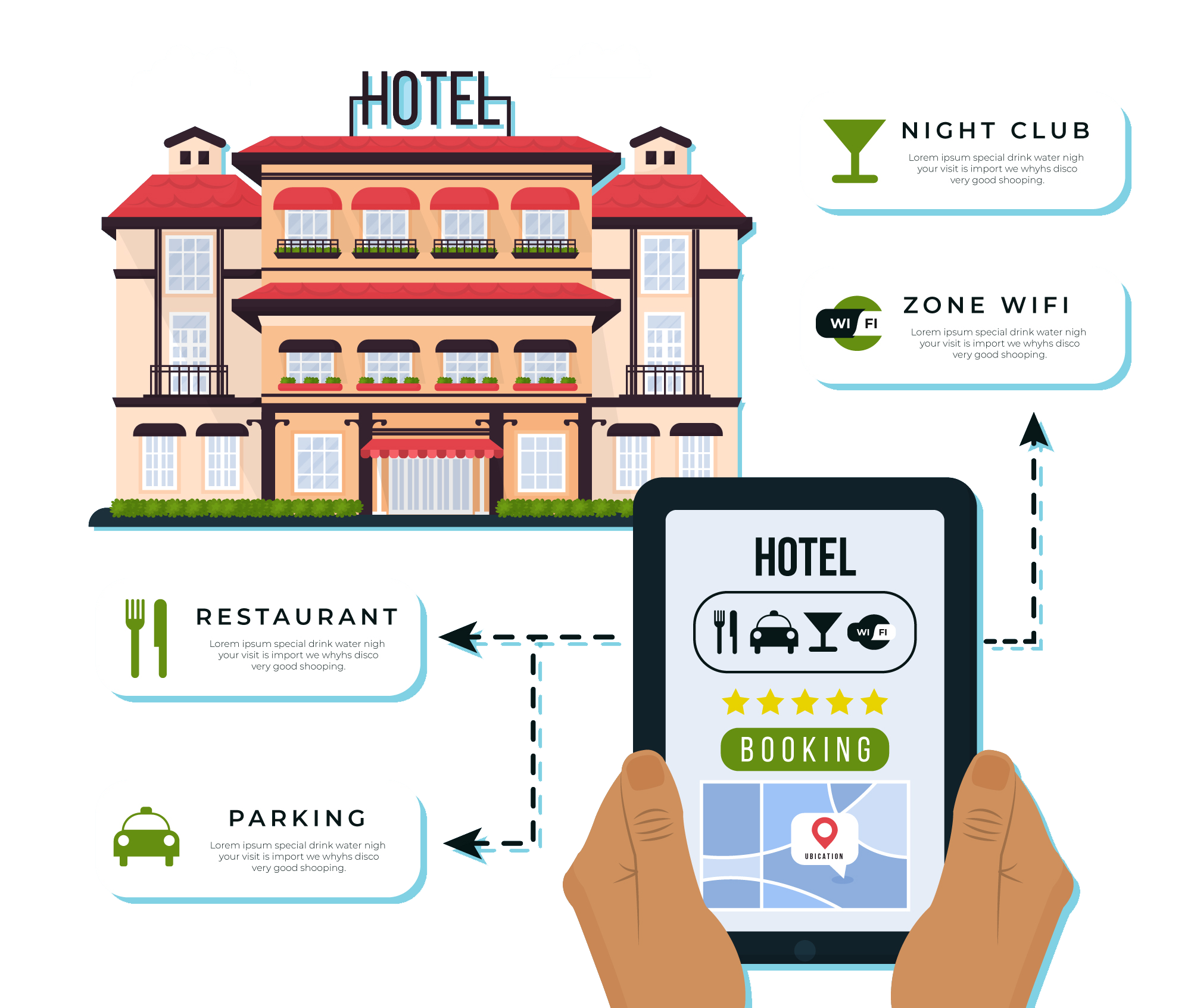 Booking Calendar Interface